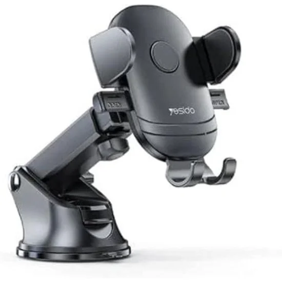 Yesido Free Stretch Adjustable Suction Cup Car Holder C138 (Black)